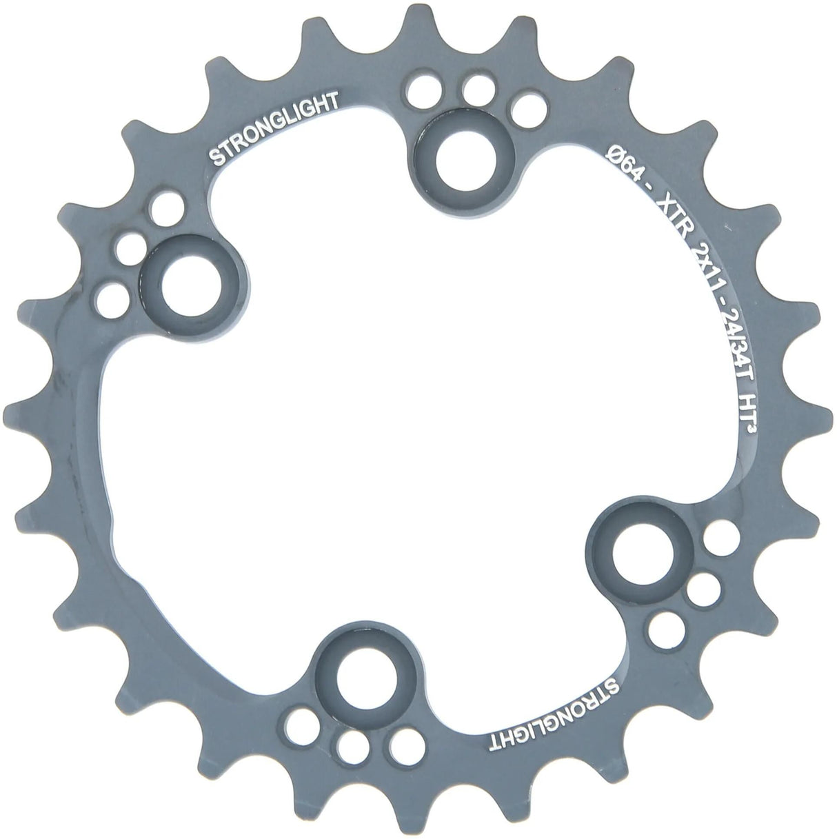 Stronglight MTB Kettenblatt HT3 mod. 17 Kettenblatt stark. ht3 24t.,f.xtr fc-m9000 9020