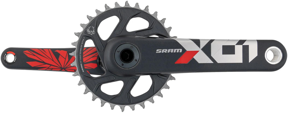 Sram Kurbelgarnitur x01 Eagle Kurbelgarnitur x01 Eagle 32t Super Boost+ 165mm