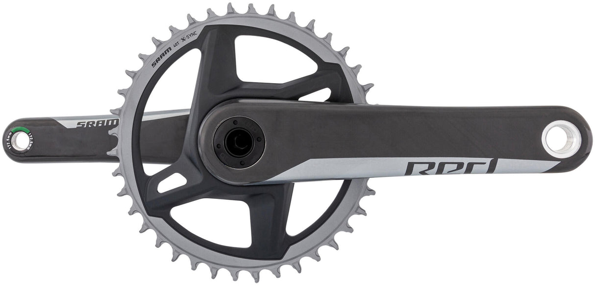 Sram Kurbelgarnitur rot 1 Achsen Kurbelgarnitur rot 1 Achsen 40 Zähne 172,5 mm