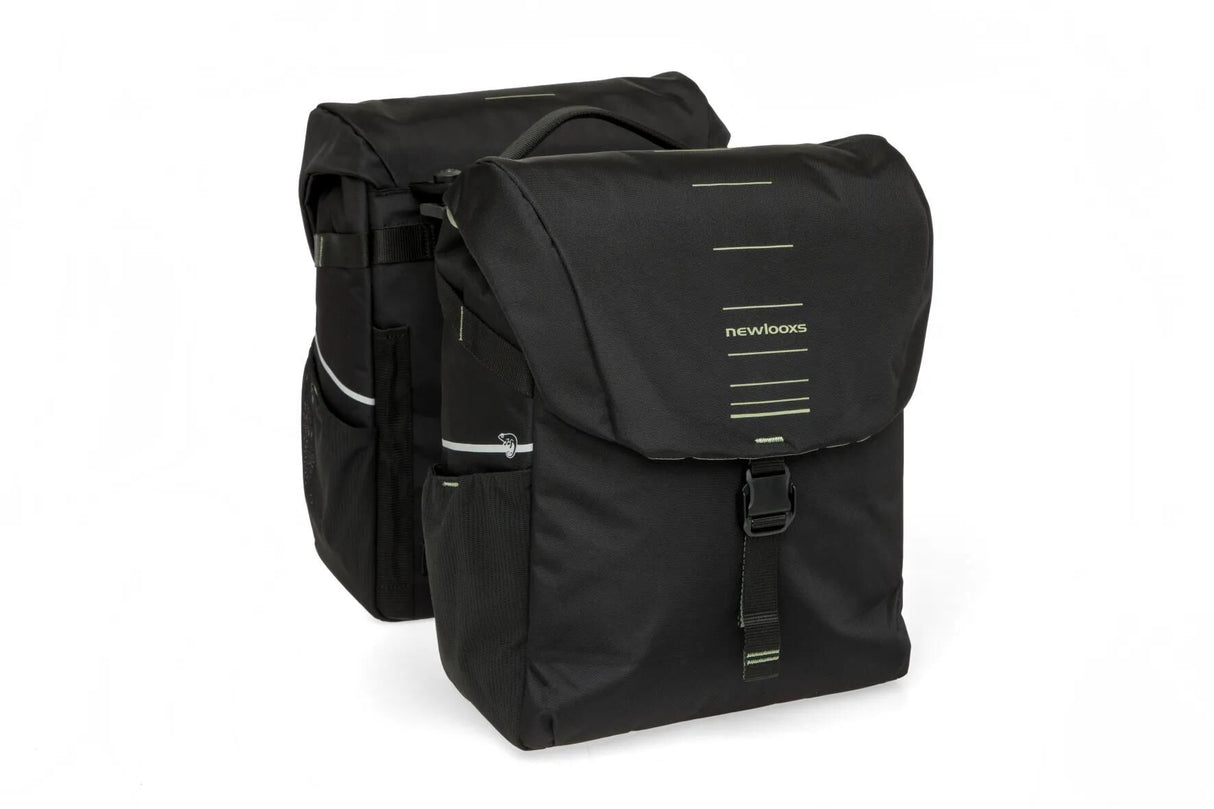 Newlooxs Tasche New Looxs Vigo Double | schwarz grün | Ziel 2.0 | 40l