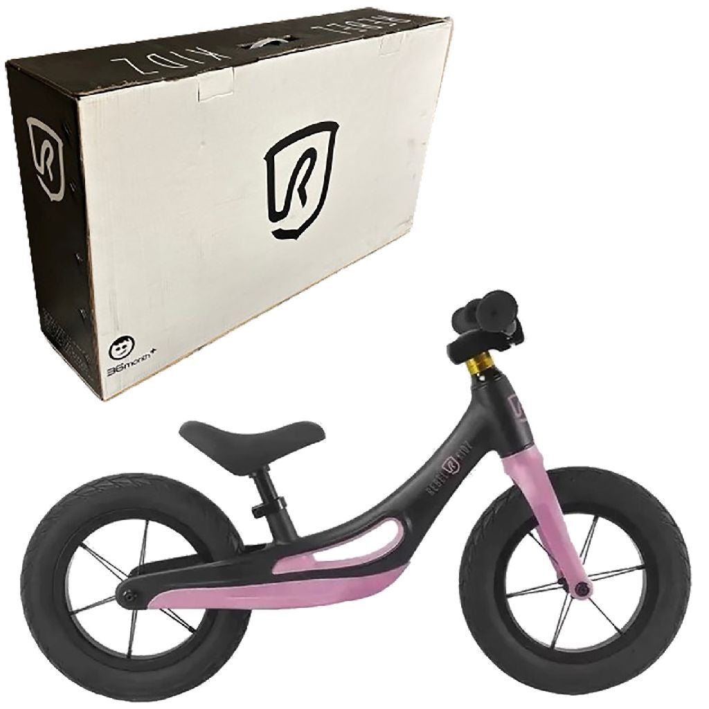 Rebel Kidz Laufrad schwarz rosa