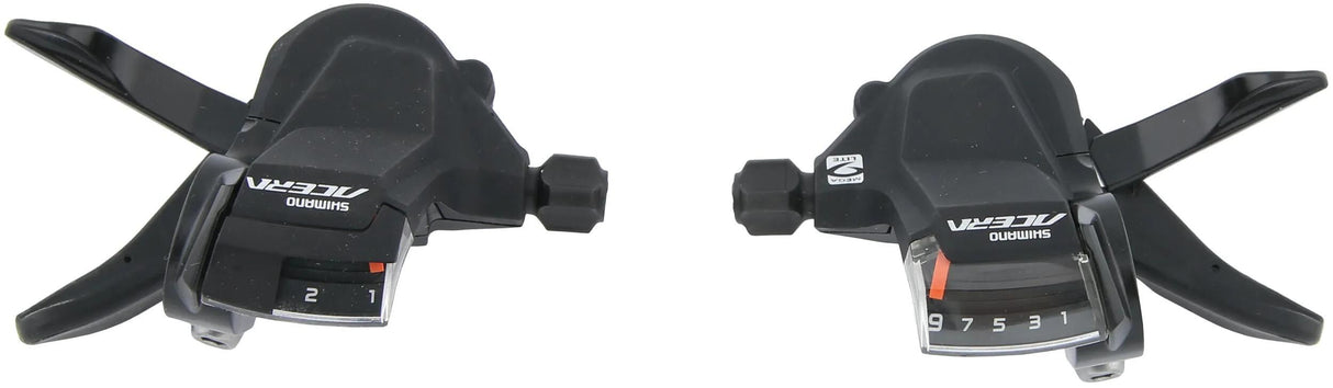 Shimano Daumenschalthebel Acera SL-M3010 Shim.Shifter Acera SLM3010 9G Paar Schw.