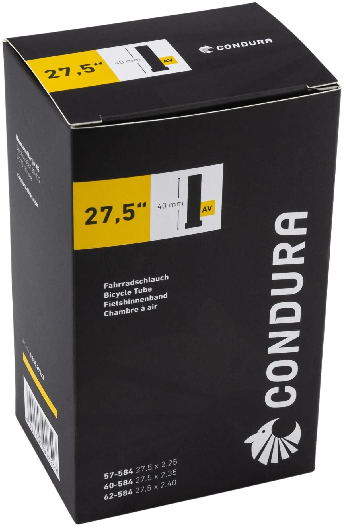 Condura-Schlauch - 27,5 Schlauch 27,5 AV40 57 62-584