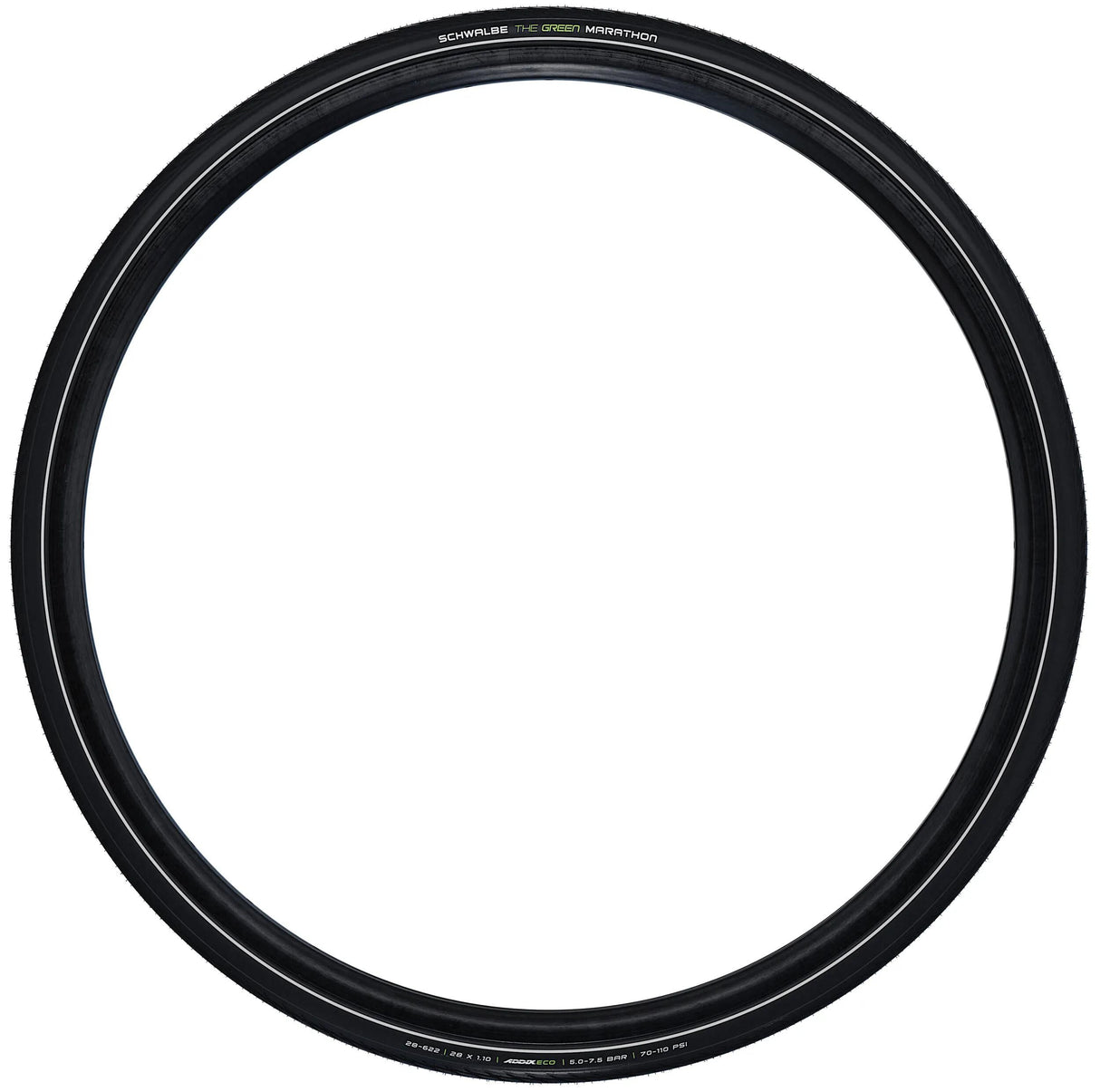Schwalbe Green Marathon – kabelgebunden – Addix Eco – Greenguard – 26 x 1,25 – Schwarz + Reflex