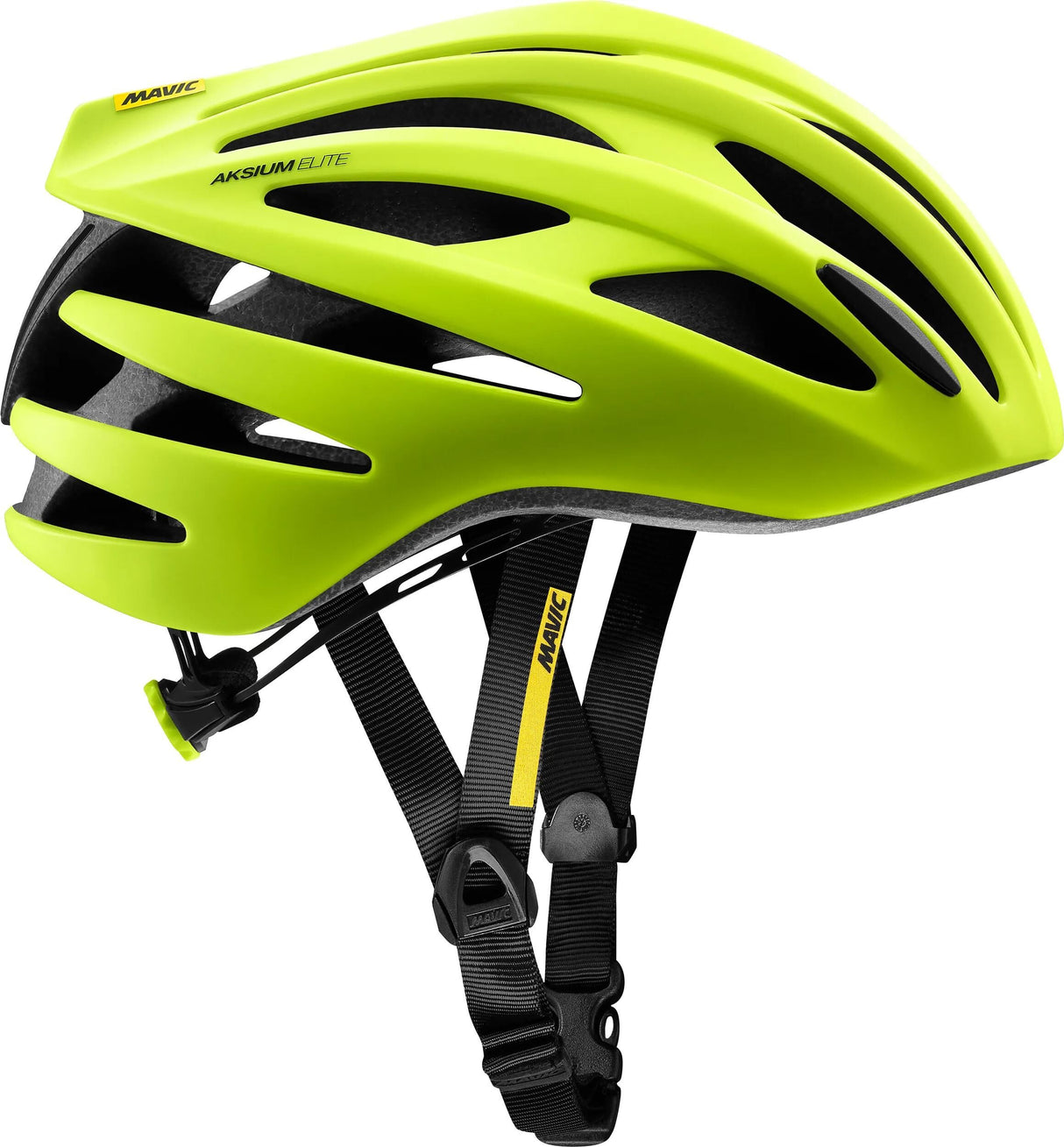 Mavic Rennhelm Aksium Elite Helm Aksium Elite S SAF.YEL. Blackmetal