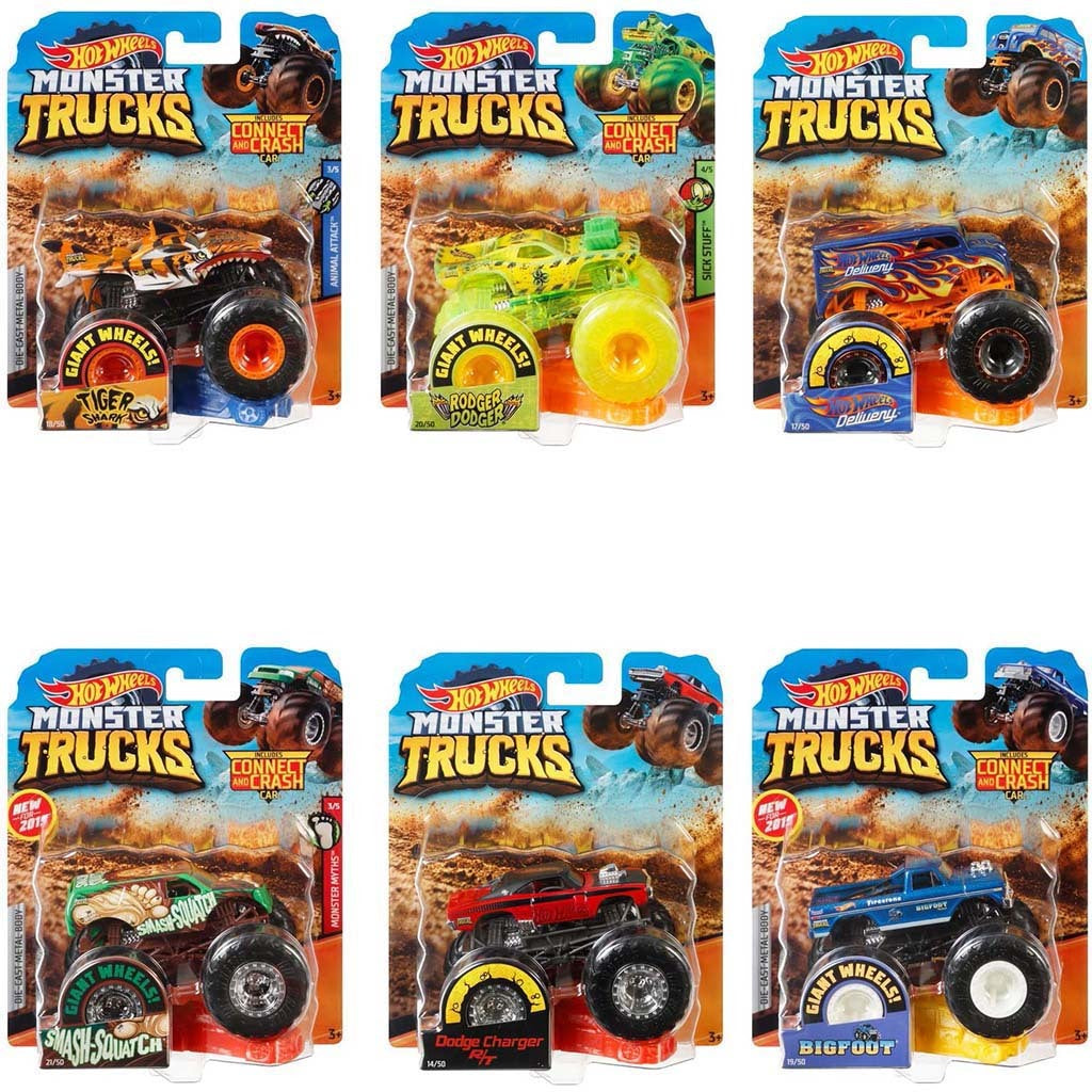 Mattel Hot Wheels Monster Trucks 1:64 sortiert