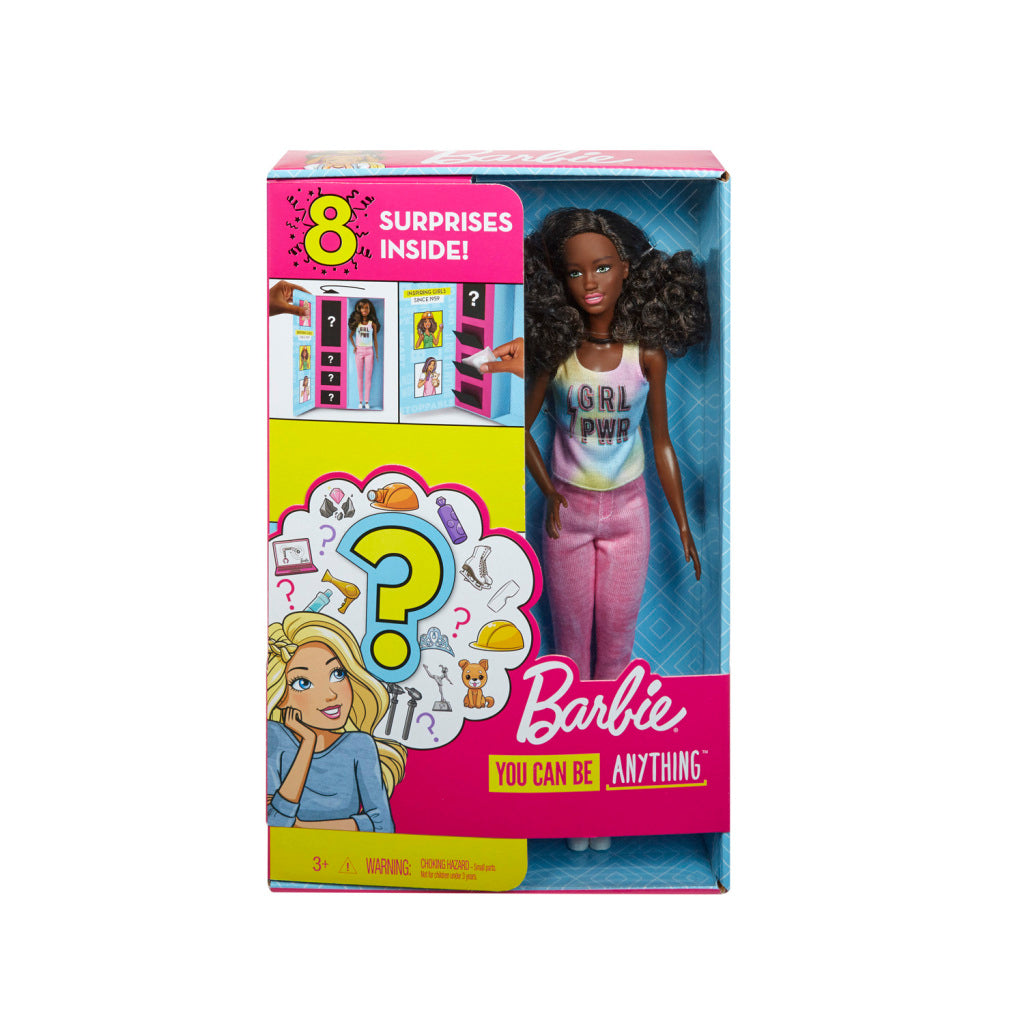 Barbie-Karriere-Puppe, du kannst alles sein + Zubehör