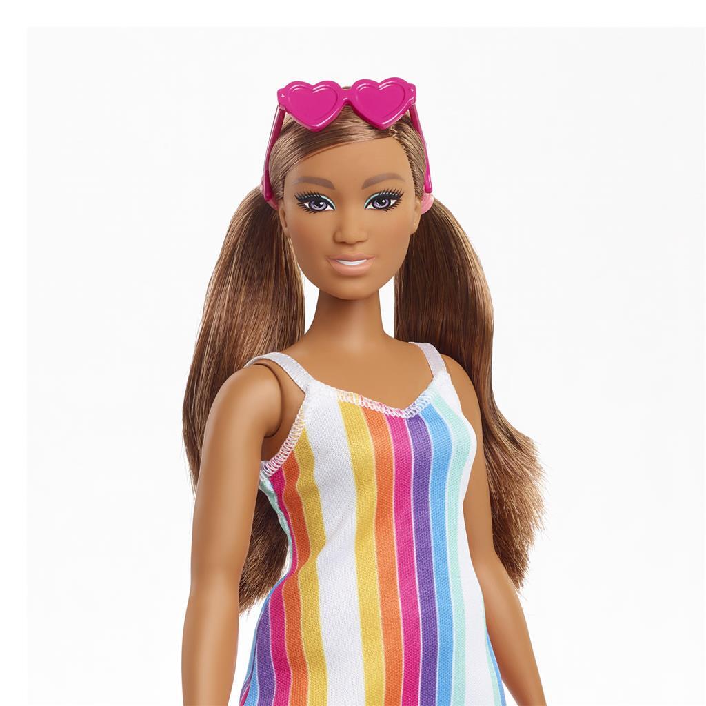 Barbie liebt das Ozean-Regenbogenkleid