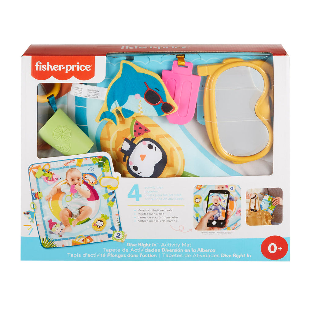 Mattel Fisher Price Spielmatte | 4 Stück