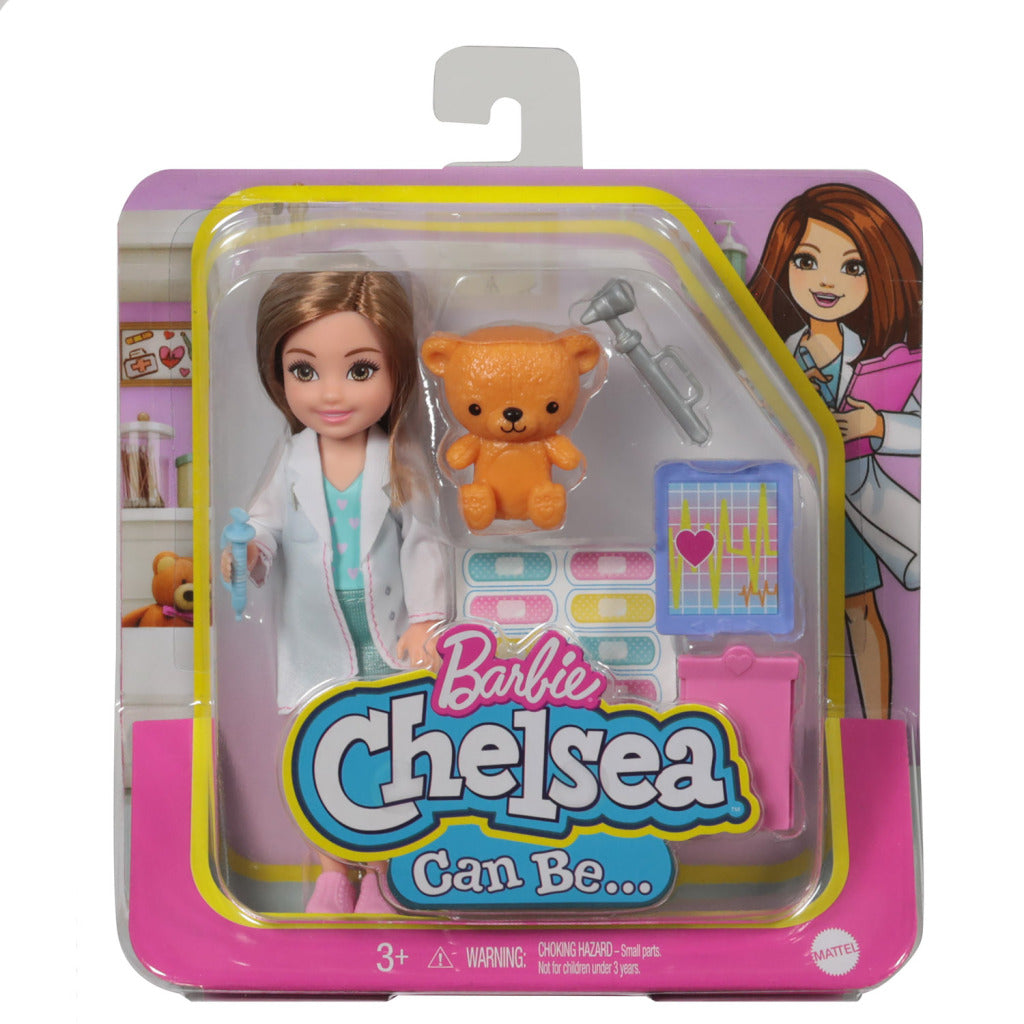 Barbie Chelsea kann als Spielset verwendet werden