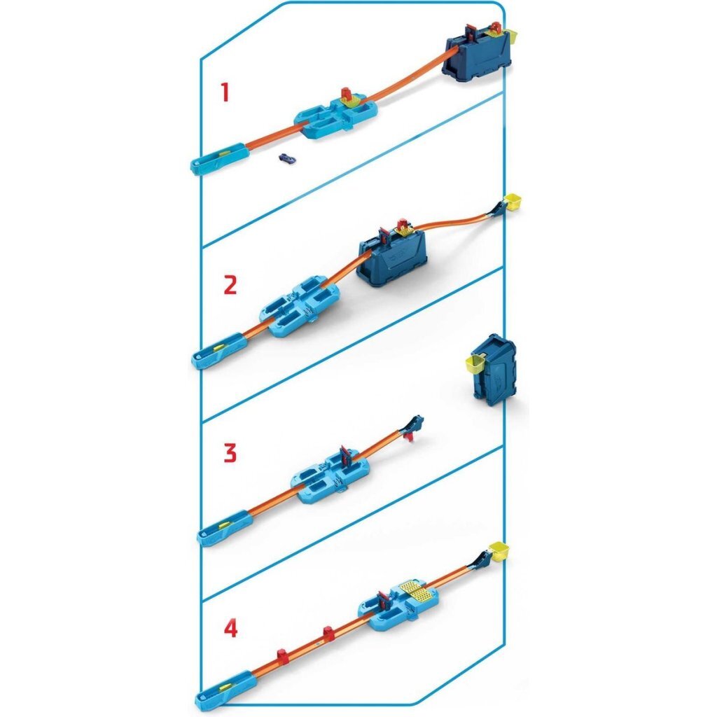 Mattel Track Builder Crash-Stunt-Box