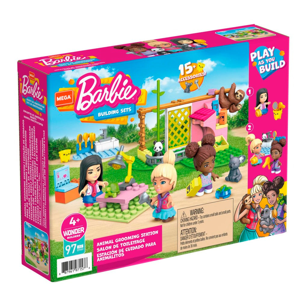 Mega Construx Mega Contrux Barbie Tierrettung