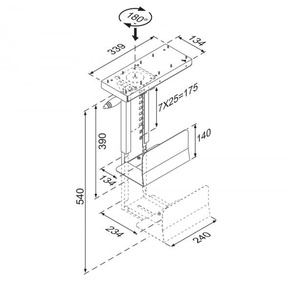 Neomounts von Newstar CPU-D250BLACK