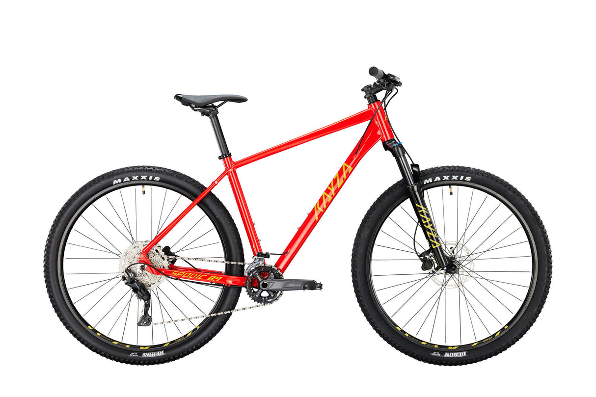 Kayza MTB-Hardtail Spodic 8.9 Mod. 23 Fahrrad Spod.8.9 29 50 Hardtail 20sp rot gelb
