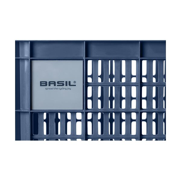 Basilikum fietslat l - groß - 40 Liter - blau