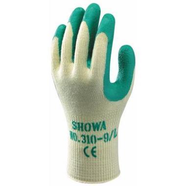 Showa Arbeitshandschuh 310 grün Größe 9 | 10 Stück