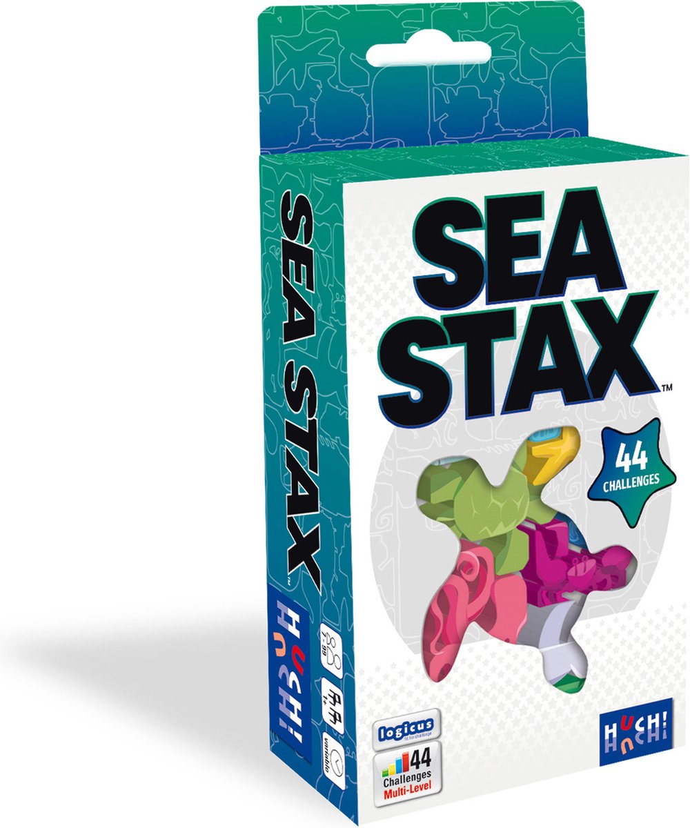Geronimo Games Sea Stax Puzzle Thinking Game