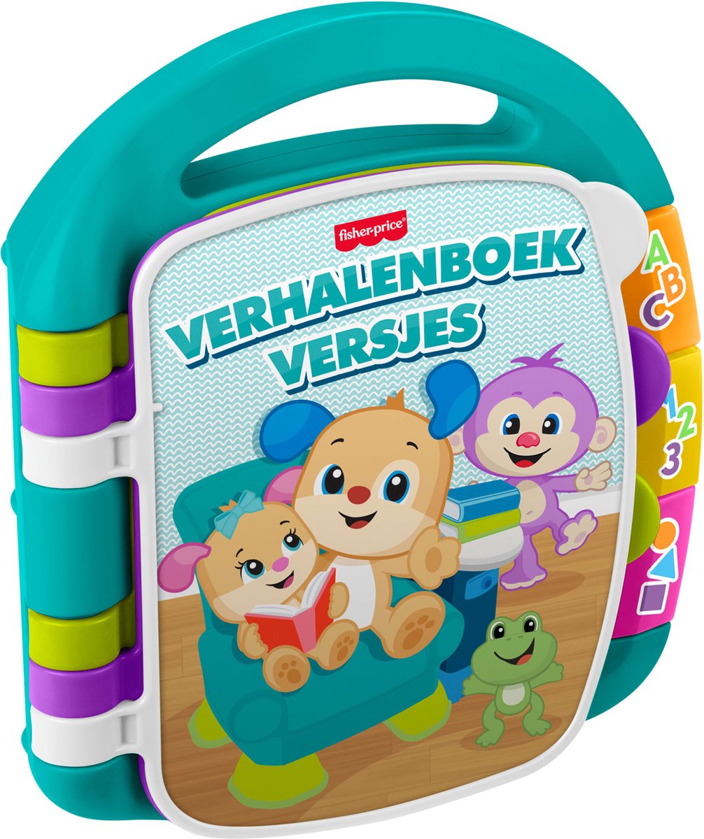 Fisher-Price-Lernbuch mit lustigen Versen – Musikbuch mit Licht und Ton