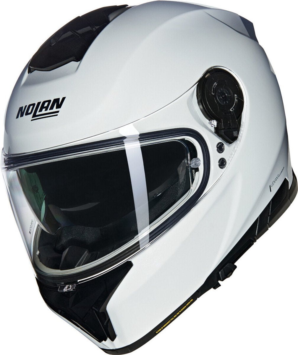 Nolan N80-8 Classico 305 Weißmetall-Integralhelm - Helm