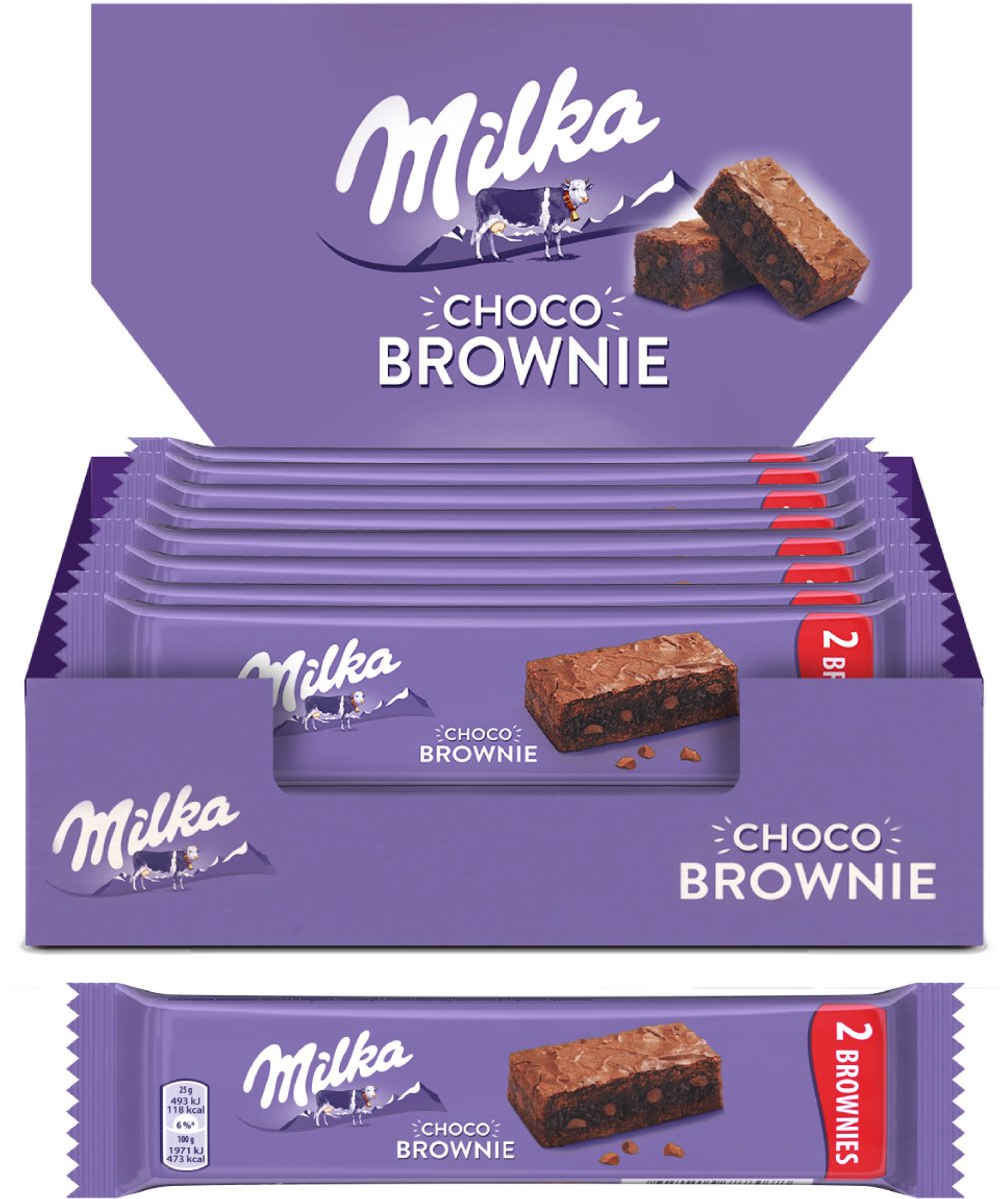 Milka Brownie Milchschokolade (24x 50gr)
