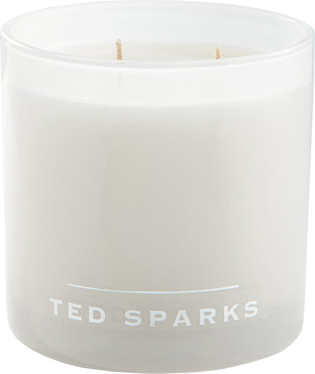 Ted sparks - geurkaars imperial - 70 branduren - 3 lonten - luxe verpakking - fresh linen