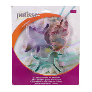 Patisse Formenset Einhorn 3-teilig | 2 Stk