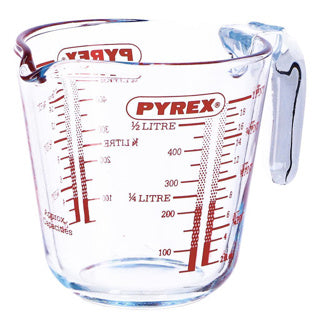 Pyrex-Messbecher 0,5l Glas