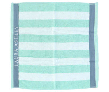 Laura Ashley Küchentuch weiß + mintfarbene Streifen 50 x 50 cm