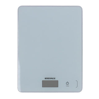 Soehnle Küchenwaage Compact 300 – digital – 1 Gramm genau – bis 5 kg – weiß