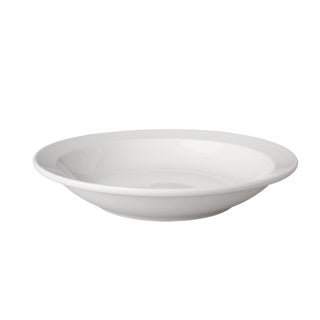 Tiefer Teller 21,5 cm Porzellan weiß | 6 Stück