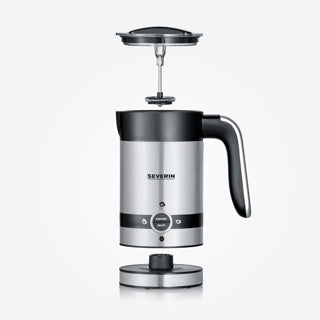 Severin Milchaufschäumer Edelstahl 200ml 450W