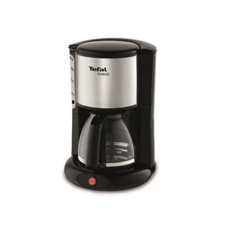 Tefal Subito Kaffeemaschine Edelstahl schwarz