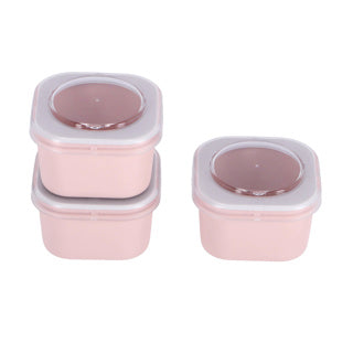 Sunware Sigma Home Lunchbehälter 3er-Set rosa | 3 Stück