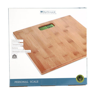 Badezimmerlösungen Bamboo Waage 30 x 30 cm