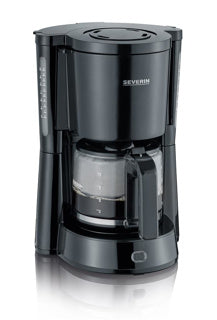 Severin ka 4815, Filterkaffeemaschine, 1,25 l, für gemahlenen Kaffee, 1000 W, schwarz