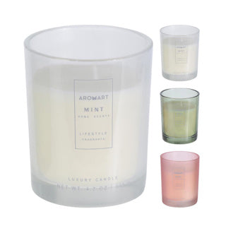 Aromart Duftkerze im Glas 3-fach sortiert | 2 Stk