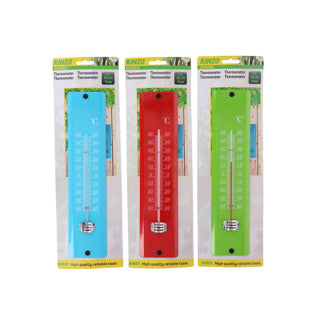 Kinzo-Thermometer 29,5 x 7 x 2, farbig sortiert