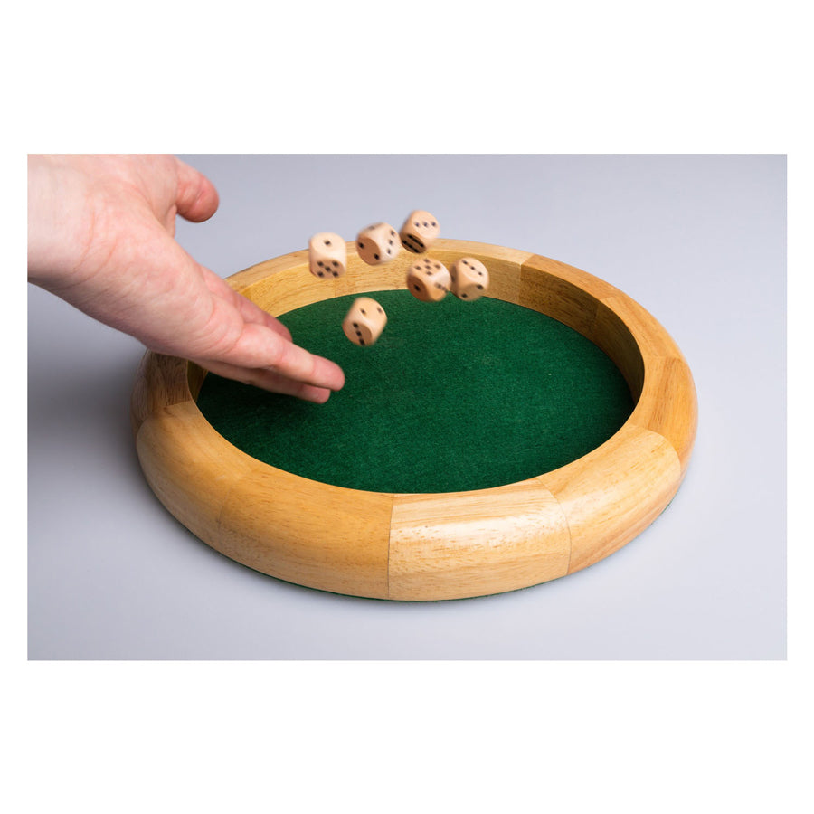 Clownspiele Würfelbox Holzbrettspiel