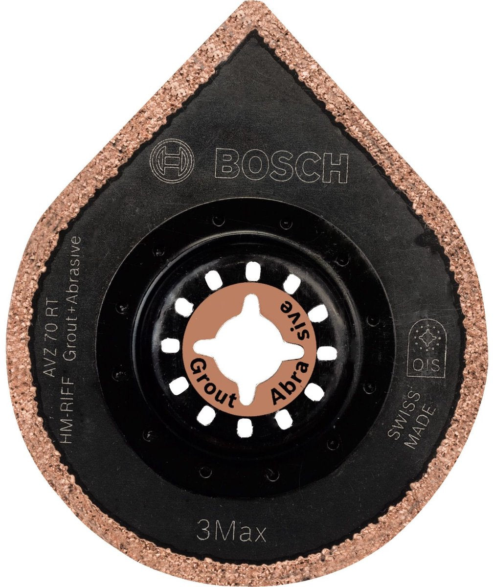 Bosch avz 70 rt4 Multitool-Zubehör – Fliesenmörtel- und Fliesenkleberentferner – 70 mm