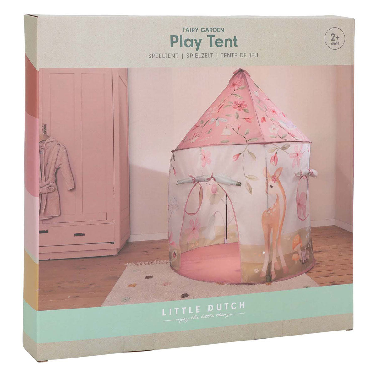 Little Dutch Rubo Toys Fairy Garden Spielzelt