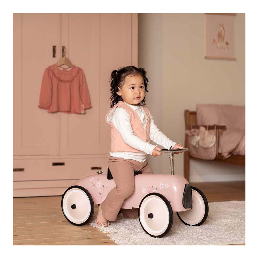 Little Dutch Retro-Walking-Auto in Rosa