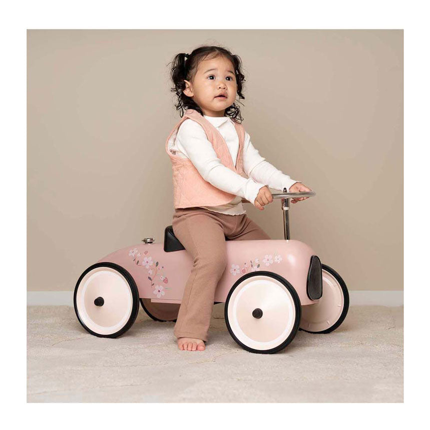 Little Dutch Retro-Walking-Auto in Rosa