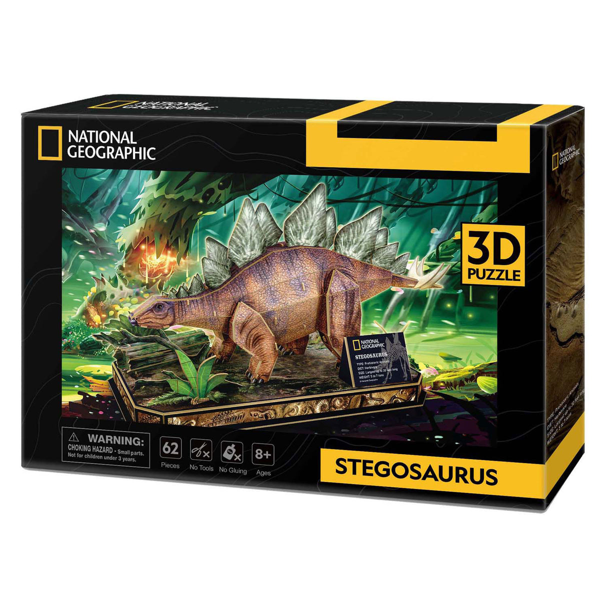 National Geographic 3D-Puzzle Stegosaurus
