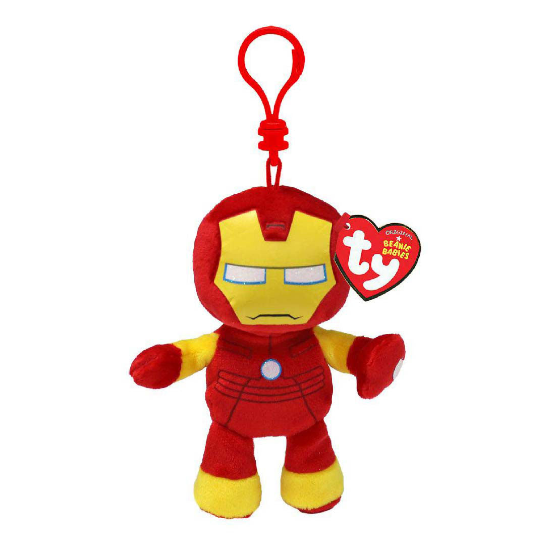 Ty Beanie Boo Schlüsselanhänger – Iron Man