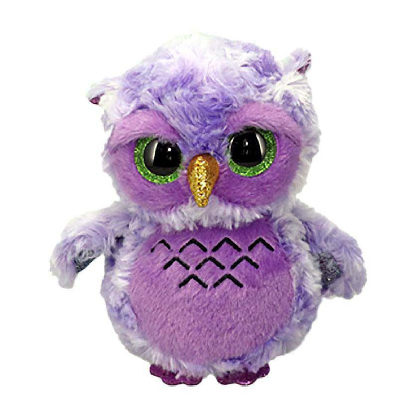 Ty Beanie Boo Owlivia lila Eule, 15 cm