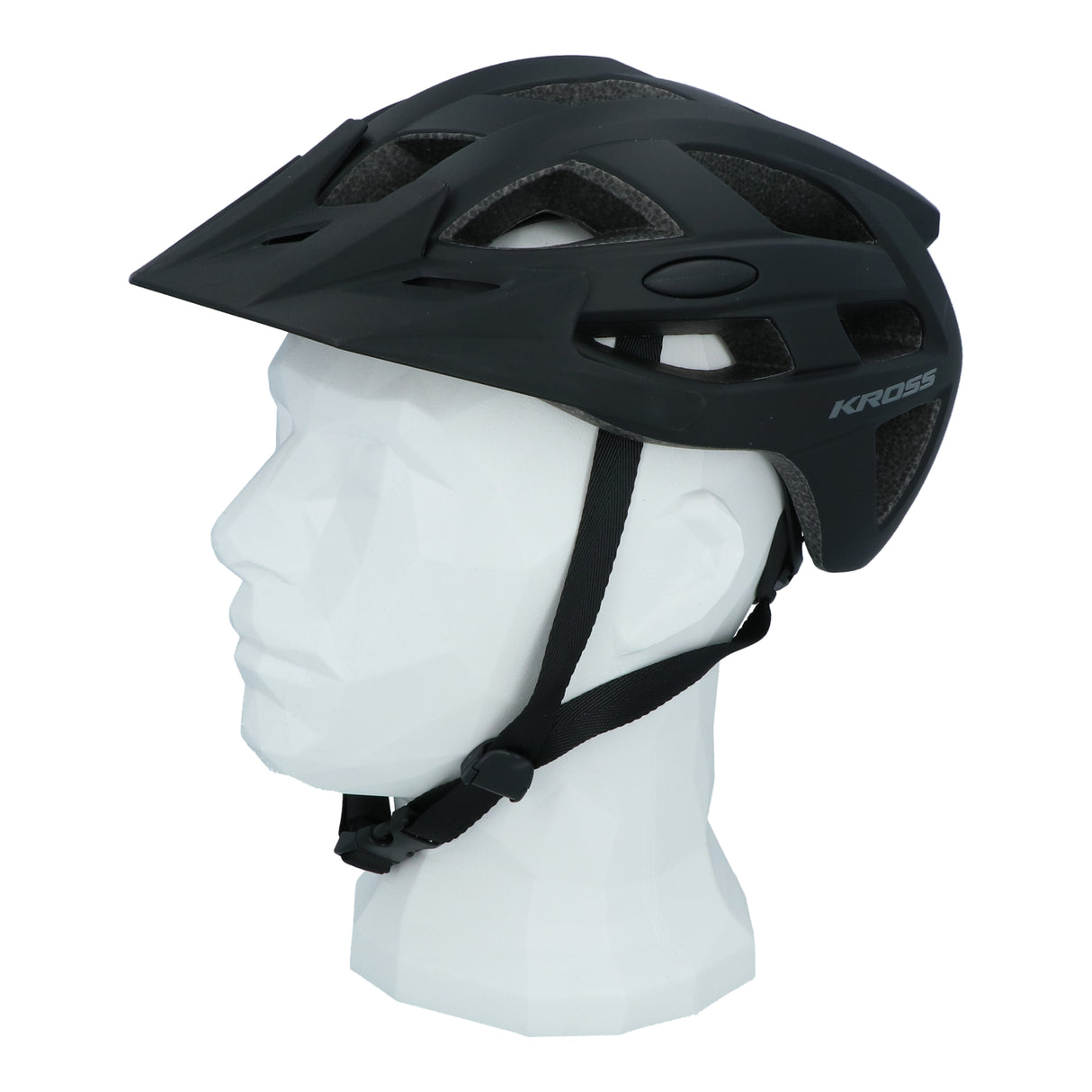 Kross Fahrradhelm MTB City Attivo M (53-56cm) - schwarz