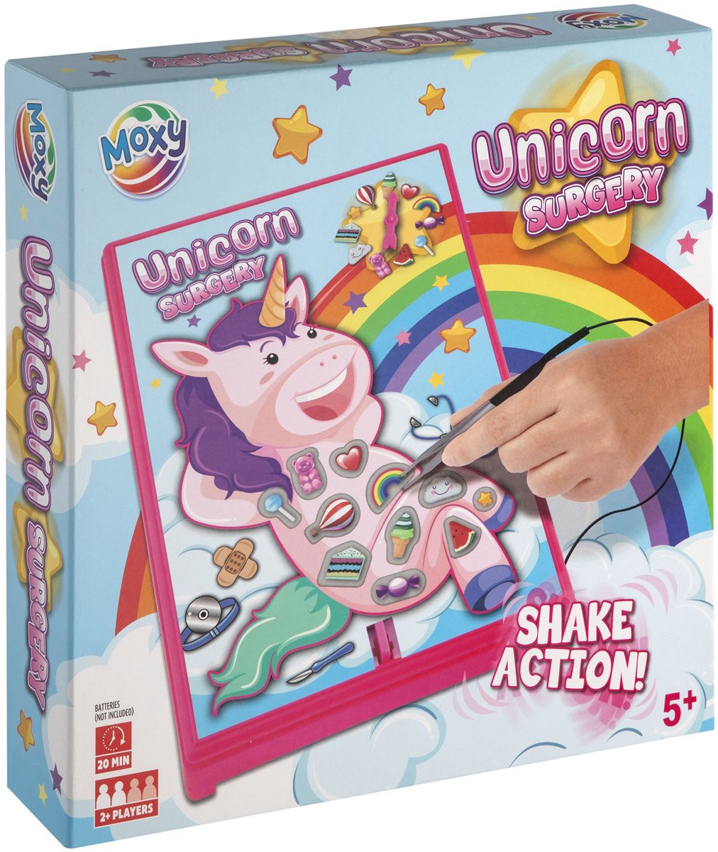 Kreatives Bastelgruppen-Einhorn-Geschicklichkeitsspiel