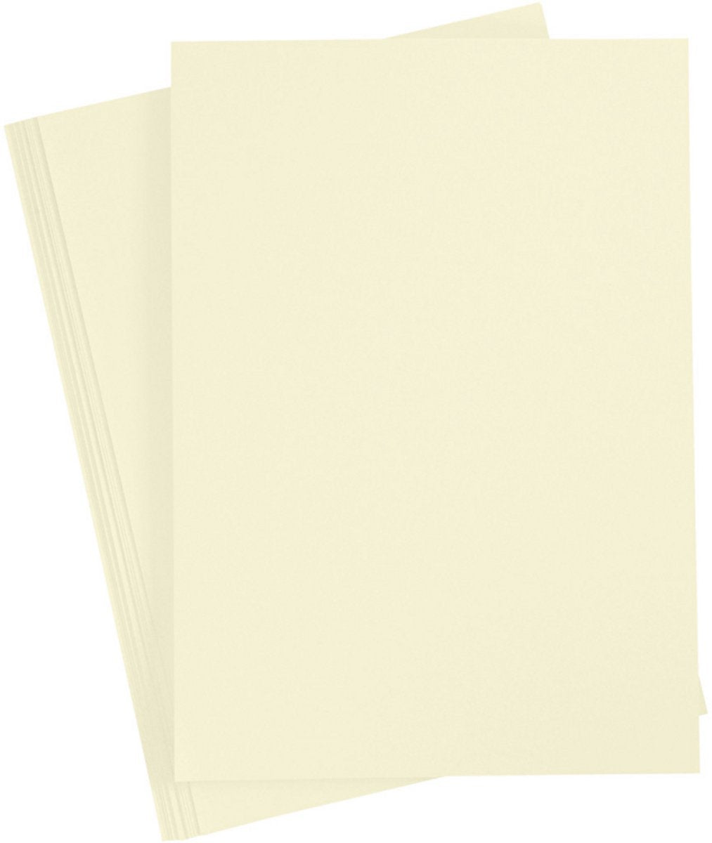 Kreativunternehmen https: www.cchobby.nl Karton-A4-Blatt-210x297-mm-210-gr-Pastellgelb-10-Blatt-1-Box