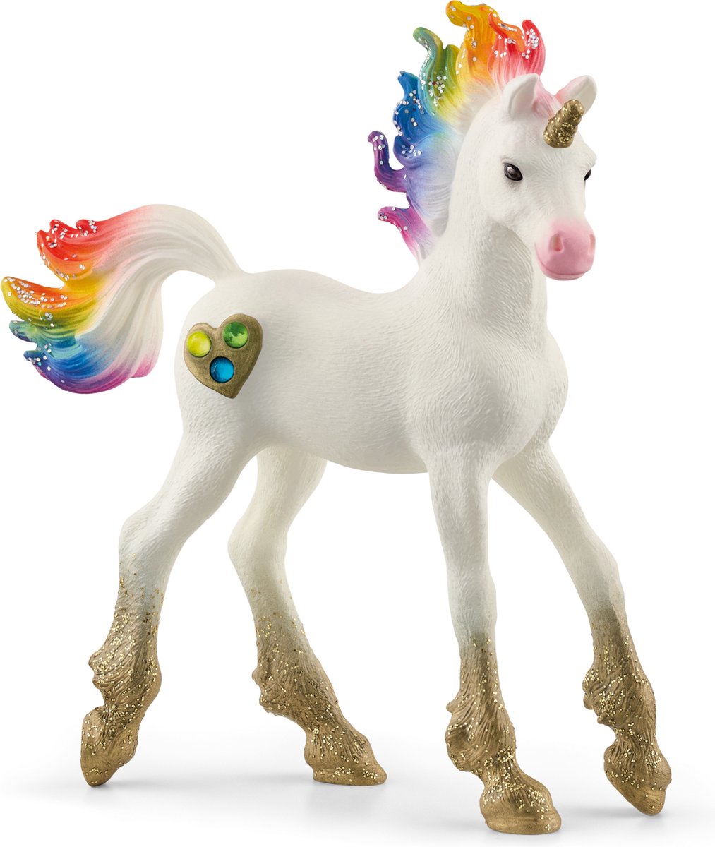 Schleich Bayala Regenbogen-Einhorn-Fohlen 70727