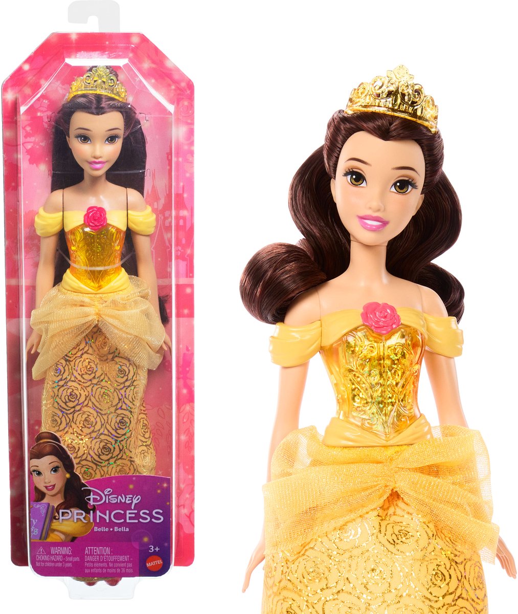 Mattel Disney Princess Belle Puppe